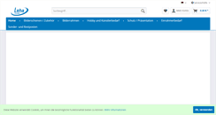 Desktop Screenshot of leha-webshop.de